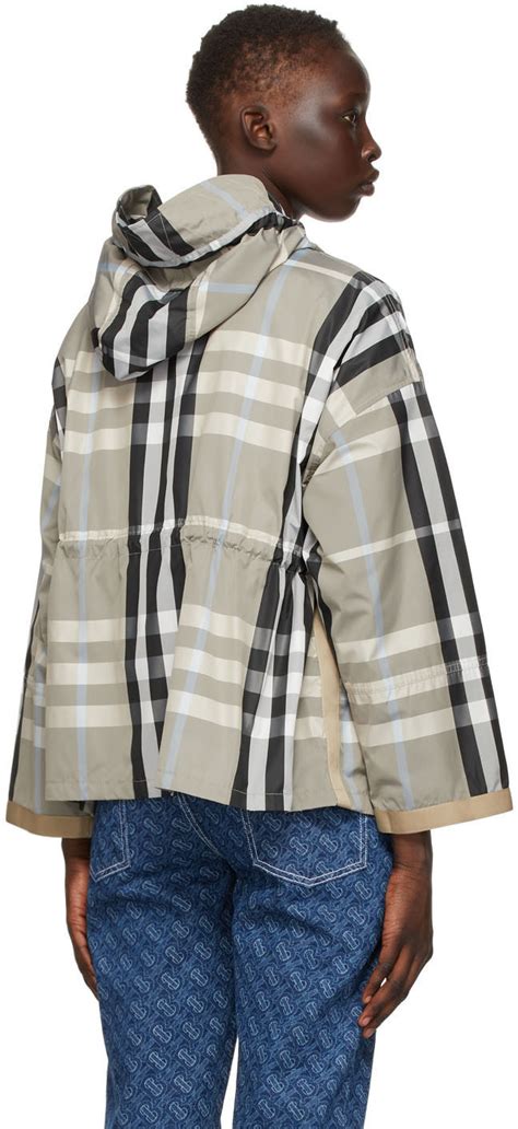 burberry check lightweight jacket.